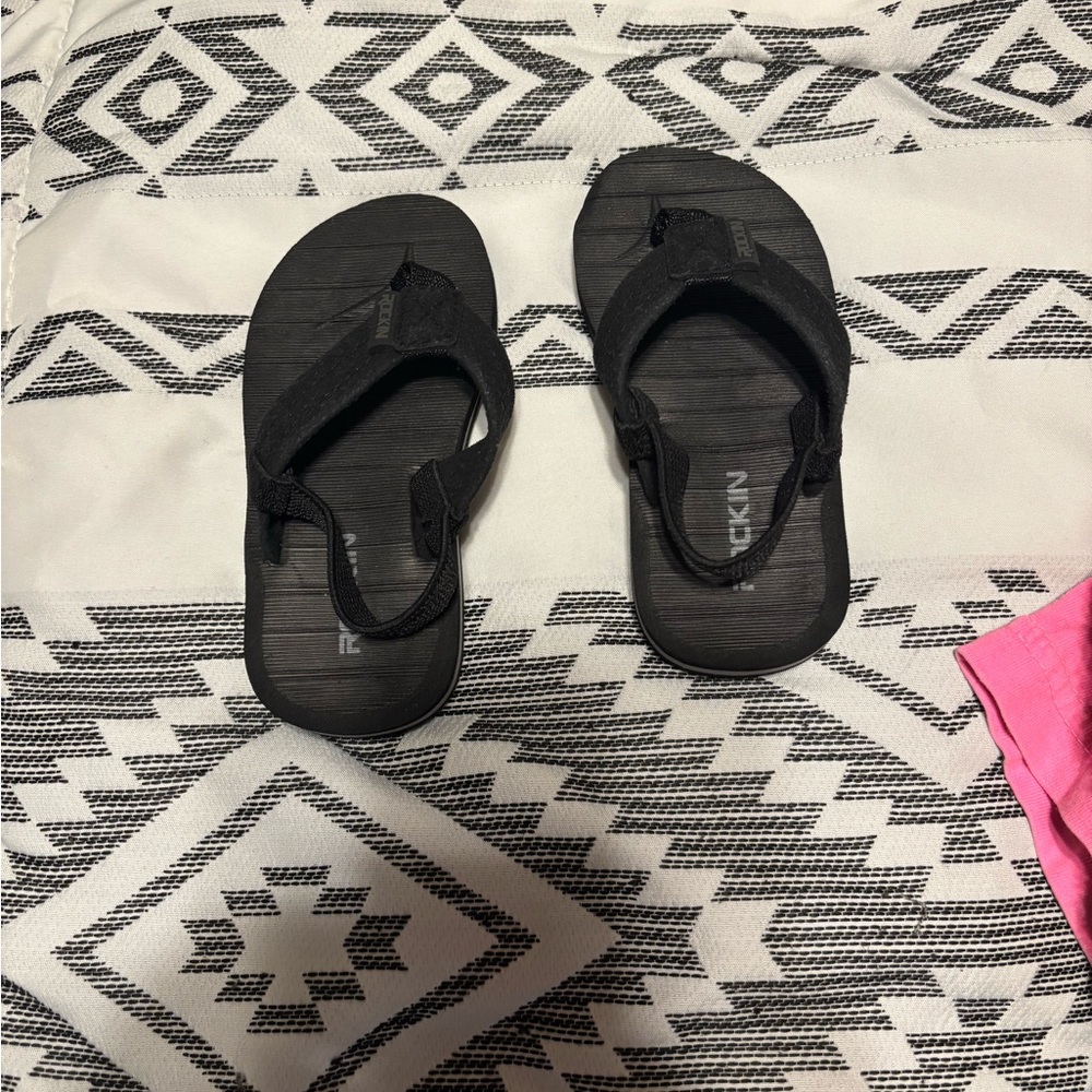 Baby boy flip flops
